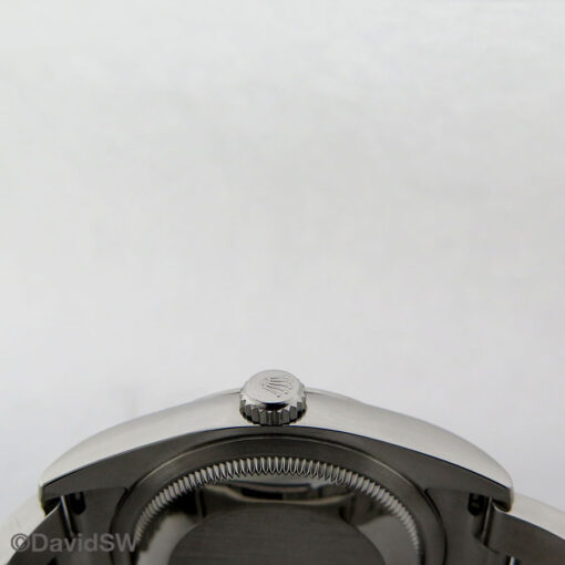 Rolex 116000 Oyster Perpetual with White Grape Dial - Image 4