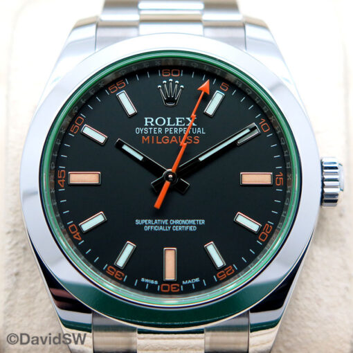 Rolex 116400GV Milgauss with Black Dial - Image 3