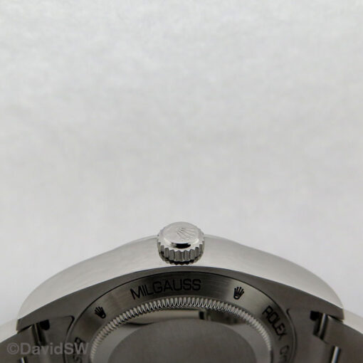 Rolex 116400GV Milgauss with Black Dial - Image 4