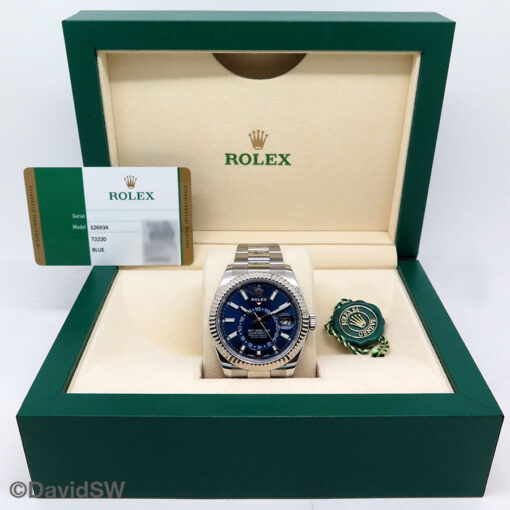 Rolex 326934 Skydweller with Blue Dial on Oyster - Image 2