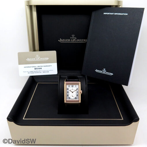 Jaeger LeCoultre Q3842520 Reverso Classic Duoface Small Seconds 18K Rose Gold - Image 3