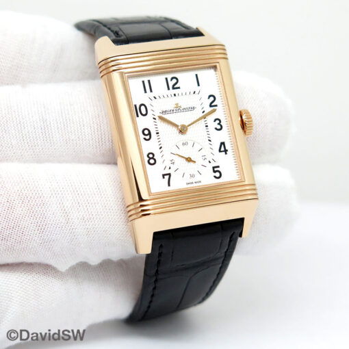 Jaeger LeCoultre Q3842520 Reverso Classic Duoface Small Seconds 18K Rose Gold