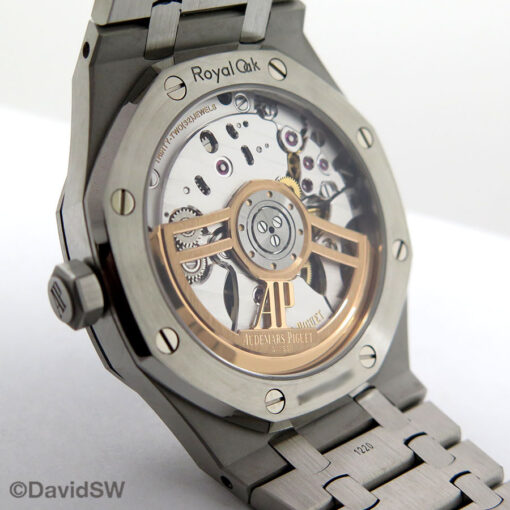 Audemars Piguet 15500ST Royal Oak with Blue Dial - Image 4
