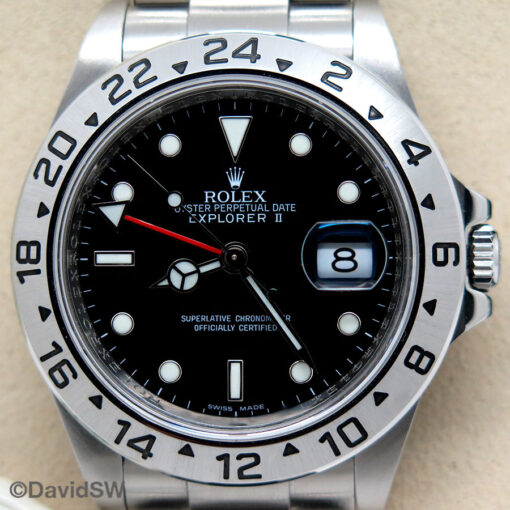 Rolex CPO 16570 Explorer II with Black Dial and 3186 Movement - Image 3