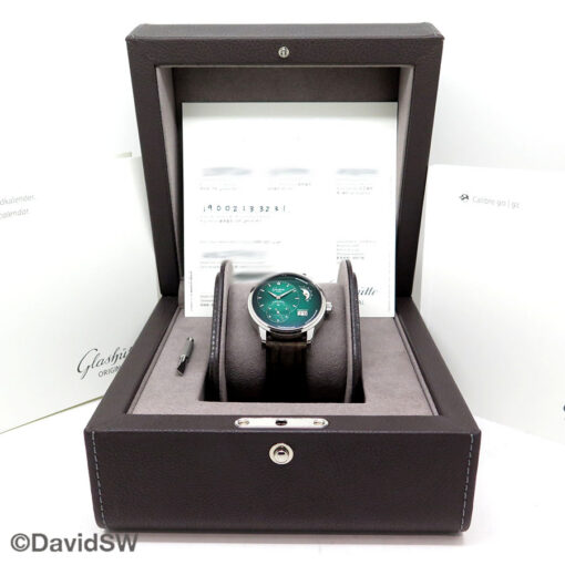 Glashutte Original PanoMaticLunar Automatic with Green Dial - Image 2