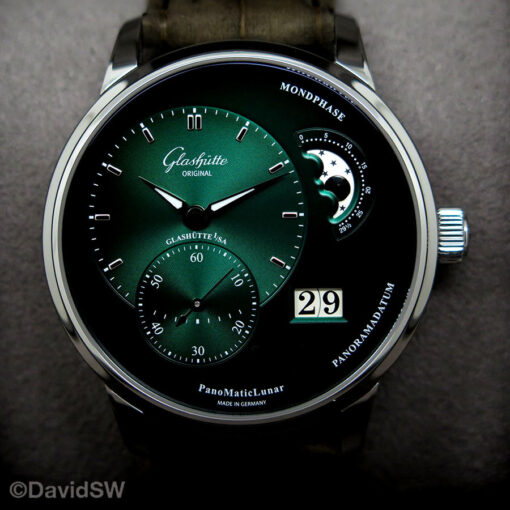 Glashutte Original PanoMaticLunar Automatic with Green Dial - Image 4