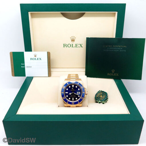 Rolex 116618LB Submariner 18K Yellow Gold - Image 2