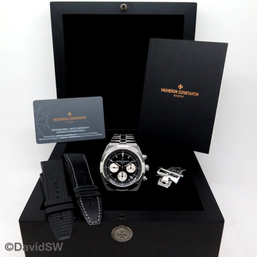 Vacheron Constantin 5500V Overseas Chronograph with Black Dial - Image 2