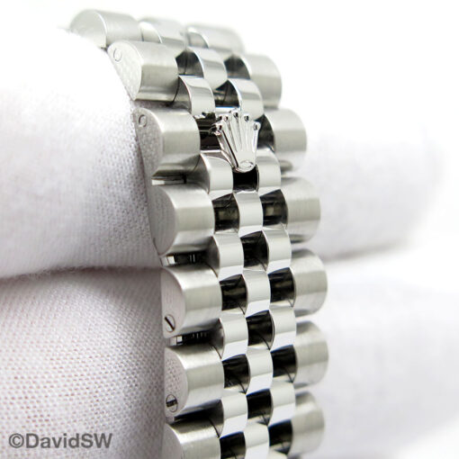 Rolex 116234 Datejust with Black Mother of Pearl Diamond Dial on Jubilee - Image 8