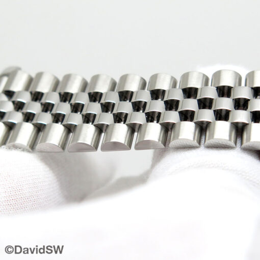 Rolex 116234 Datejust with Black Mother of Pearl Diamond Dial on Jubilee - Image 7