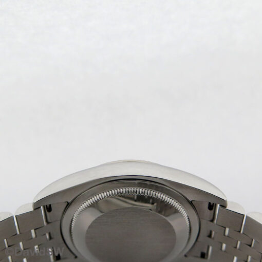 Rolex 116234 Datejust with Black Mother of Pearl Diamond Dial on Jubilee - Image 6