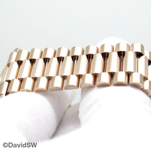Rolex 228235 Day Date 40 18K Rose Gold with Chocolate Roman Dial - Image 6