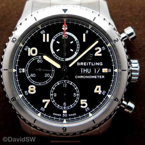 Breitling A13316 Aviator 8 Chronograph 43mm with Black Dial - Image 3