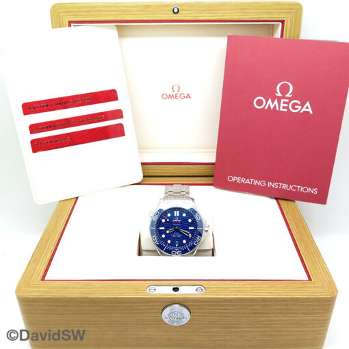 Omega Seamaster Diver 300m with Blue Dial - Image 2