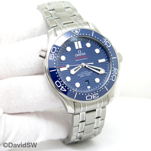 Omega Seamaster Diver 300m with Blue Dial