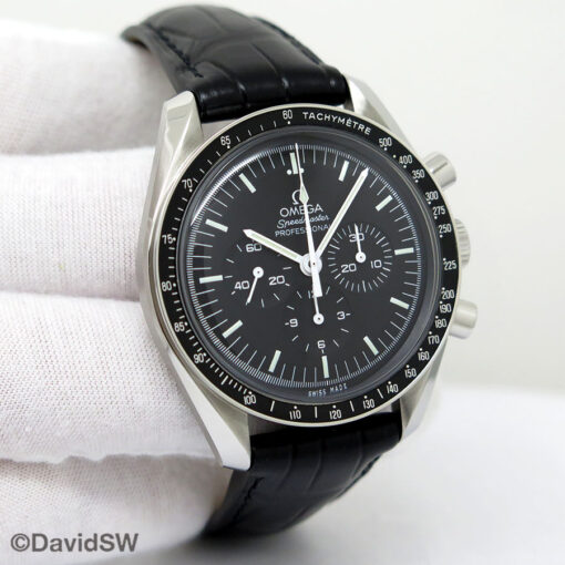 Omega Speedmaster Professional Moonwatch on Leather with 1861 Movement