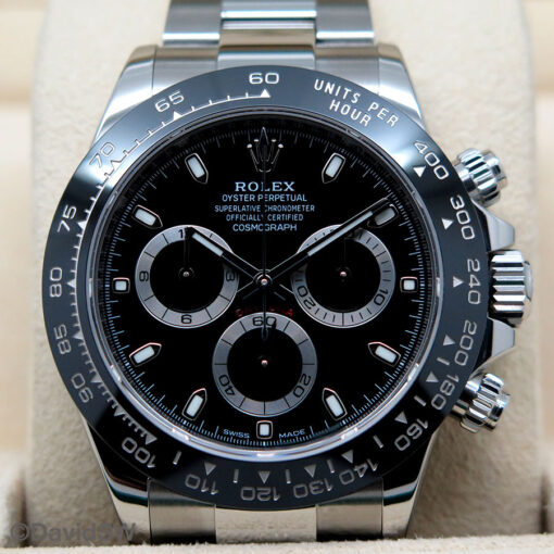 Rolex 116500LN Cosmograph Daytona with Black Dial - Image 3