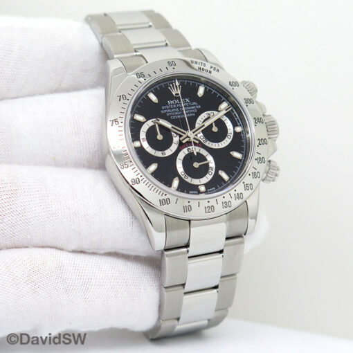 Rolex 116520 Cosmograph Daytona with Black Dial