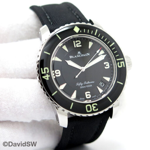 Blancpain Fifty Fathoms Stainless Steel Automatic with Black Dial