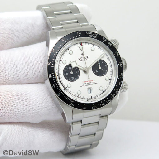 Tudor 79360N Black Bay Chronograph with White Dial