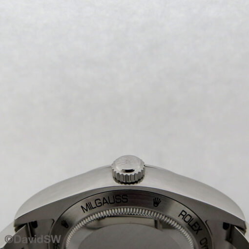 Rolex 116400GV Milgauss with Black Dial - Image 4