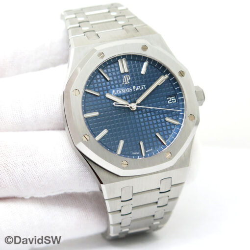 Audemars Piguet 15500ST Royal Oak with Blue Dial
