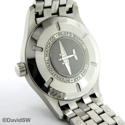 IWC IW3270 Pilot's Watch Mark XVIII with Black Dial on Bracelet - Image 4