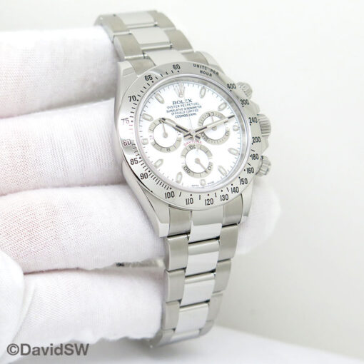 Rolex 116520 Cosmograph Daytona with White Dial