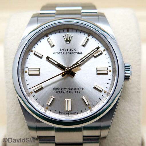 Rolex 126000 Oyster Perpetual with Silver Dial - Image 3