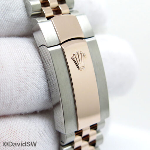 Rolex 126231 Datejust 18K/SS with Slate Roman Dial on Jubilee - Image 7