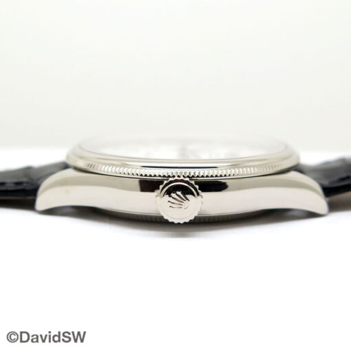 Rolex CPO 50509 Cellini 18K White Gold with White Dial - Image 4