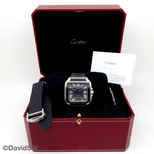 Alternative view of Cartier WSSA0037 Santos De Cartier Large ADLC