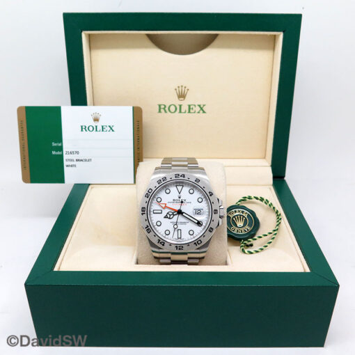 Rolex 216570 Explorer II with White Dial - Image 2