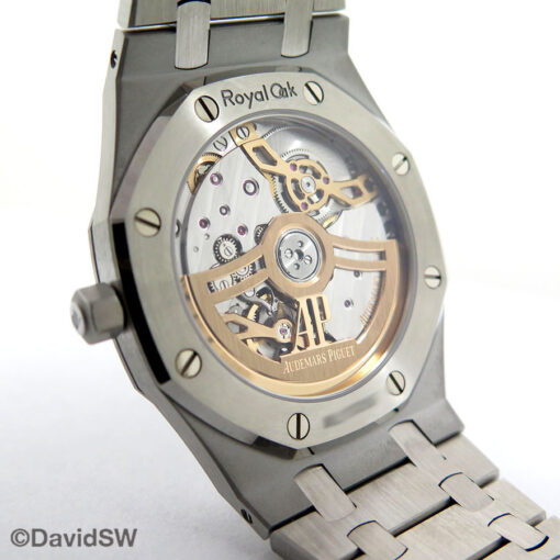 Audemars Piguet 16202ST Royal Oak "Jumbo" Ultra Thin with Blue Dial - Image 4
