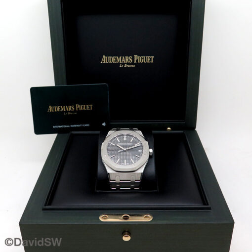 Alternative view of Audemars Piguet 15510ST Royal Oak with Grey Dial