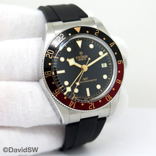 Tudor 7939G1A0NRU Black Bay 58 GMT on Rubber Strap (New Model)