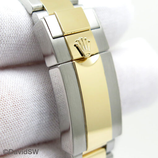 Rolex 116523 Cosmograph Daytona 18K/SS with Blue Arabic Dial - Image 7
