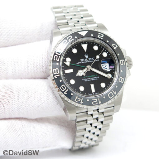 Rolex 126710GRNR GMT Master II on Jubilee (New Model)