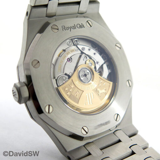Audemars Piguet 15400ST Royal Oak with Blue Dial - Image 4
