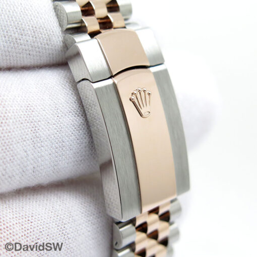 Rolex 126231 Datejust 18K/SS with Slate Roman Dial on Jubilee - Image 7