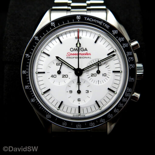 Omega Speedmaster Professional Moonwatch “Sapphire Sandwich” with White Dial - Image 3