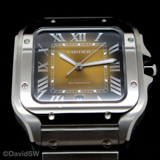 Cartier WSSA0064 Santos de Cartier with Brown Dial - Image 4