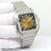 Cartier WSSA0064 Santos de Cartier with Brown Dial