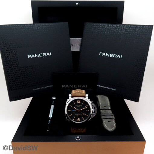 Panerai PAM 1535 Luminor 1950 GMT 42mm Hobnail - Image 2