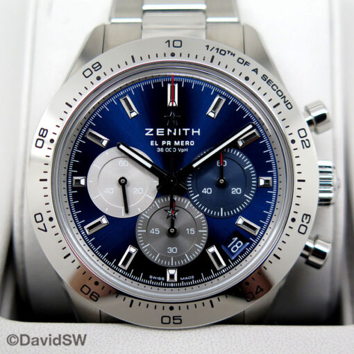Zenith Chronomaster Sport with Blue Dial - Image 4