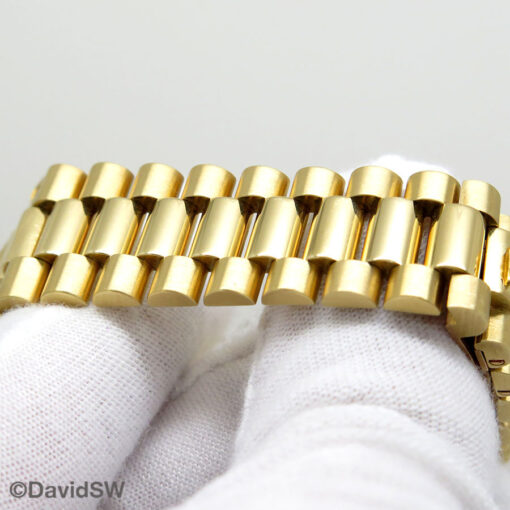 Rolex 18238 Day Date 18K Yellow Gold with Champagne Diamond Dial - Image 12