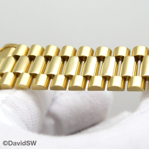 Rolex 18238 Day Date 18K Yellow Gold with Champagne Diamond Dial - Image 10