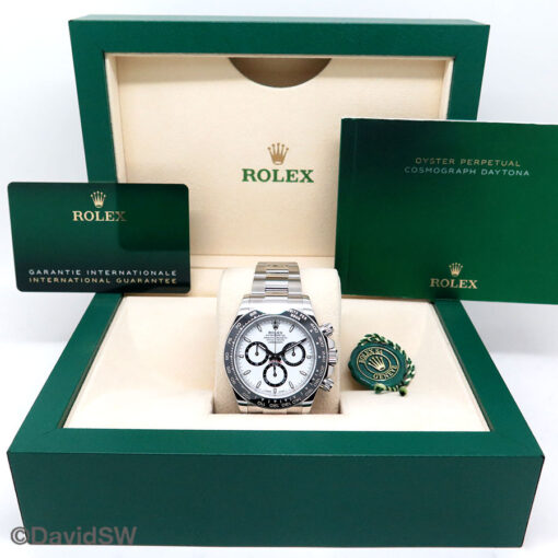 Rolex 126500LN Cosmograph Daytona with White Dial (New Model) - Image 2