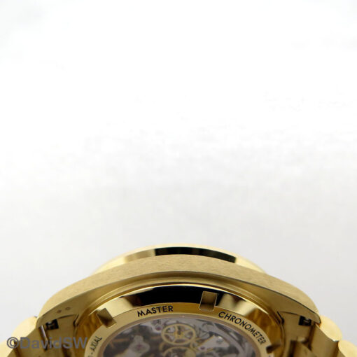 Omega Speedmaster Moonwatch Chronograph Moonshine Gold with Green Dial on Bracelet - Image 7