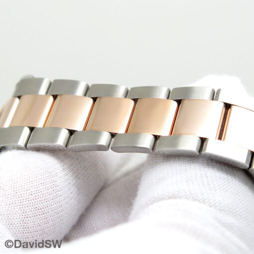 Rolex 126231 Datejust 18K/SS with Slate Roman Diamond VI, IX Dial on Oyster - Image 6